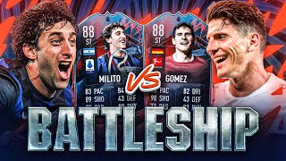 FIFA 22 HERO Gomez vs HERO Milito BATTLESHIP WAGER 🔥 Endet BÖSE ☠️ [upl. by Orose]