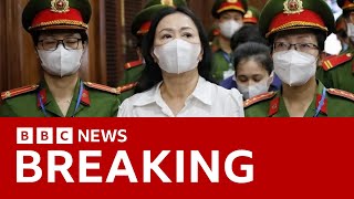 Vietnamese billionaire sentenced to death for 44bn fraud  BBC News [upl. by Ozneral]