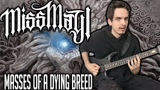 Miss May I  Masses of a Dying Breed  GUITAR COVER 2020  Screen Tabs [upl. by Nivrem]