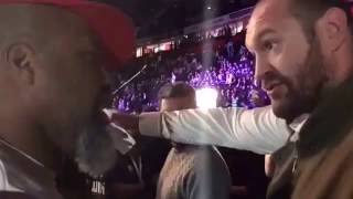 COME BACK CHAMP  WHEN TYSON FURY MET SHANNON BRIGGS  MANCHESTER ARENA  JOSHUA v MOLINA [upl. by Aihsenal]