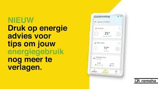 Remeha Home App 01  Energieverbruik [upl. by Nennerb]