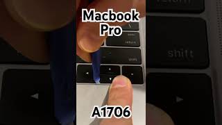 Macbook Pro Arrow Keys Replacement A1706 macbookrepair macbook [upl. by Hocker]