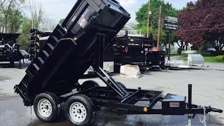 Load Trail 5x10 Low Profile Dump Trailer 7000 GVW DT6010032 7172204220 Best Choice Trailers [upl. by Seniag]