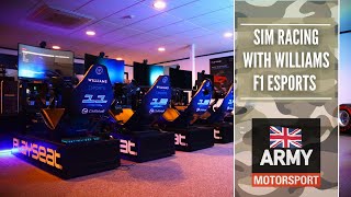 SIM RACING WITH WILLIAMS F1 ESPORTS [upl. by Nyladnewg]