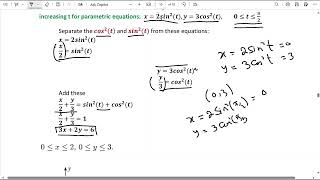 Calculus Ex  101 Questions  11 Sketch the Parametric Curve by Eliminating Parameter [upl. by Silevi]