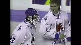 Nordiques vs Rangers 18389 [upl. by Nosnehpets]