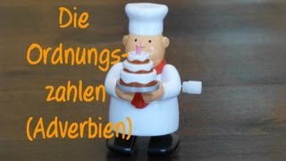 Learn German Die Ordnungszahlen Adverbien [upl. by Allac]