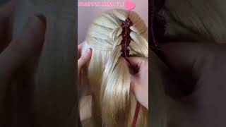 Simple hairstyle lovely hair stylebest hair style and trending hairstyle [upl. by Asit]