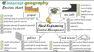 Hard Engineering Coastal Management Revision Short [upl. by Gran]