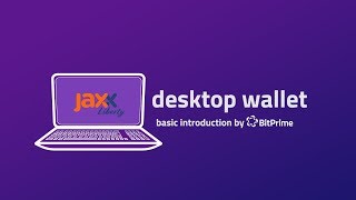 Jaxx Liberty desktop wallet setup [upl. by Wang]