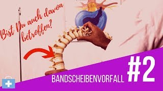 Bandscheibenvorfall😲Das passiert in Deinem Köper⚠️ [upl. by Milly]