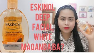 ESKINOL PAPAYA WHITE FACIAL DEEP CLEANSER EFFECTIVE BA [upl. by Rustie993]