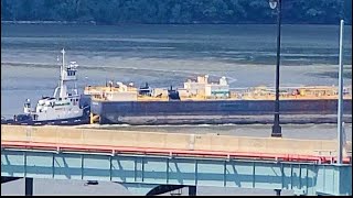 TUGBOAT PATUXENT on the HUDSON RIVER [upl. by Christmann]