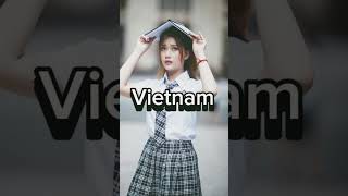 Asian countries uniforms asia korea japan india malaysia philippines vietnamedit trending [upl. by Trawets]