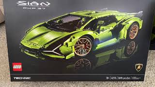 Lego Lamborghini Sian Unboxing Video [upl. by Dearden942]