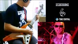 Scorpions  Lovedrive Rhythm Guitar Cover [upl. by Thesda]