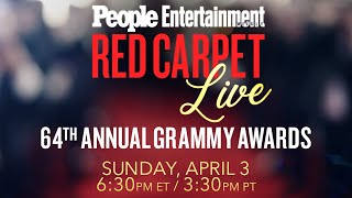 🔴 2022 Grammy Awards Red Carpet Live  April 3 2022 630PM ET  PEOPLE [upl. by Haeel]