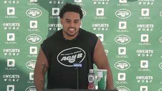 quotWere All Getting Each Other Betterquot  Alijah VeraTucker Media Availability  New York Jets  NFL [upl. by Meilen3]