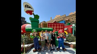 My Family Trip To Super Nintendo World [upl. by Dilahk392]