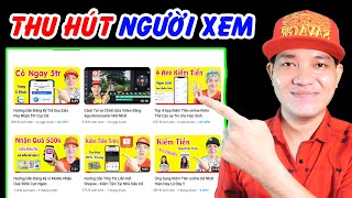 Mẹo Làm Ảnh Bìa Ảnh Thu Nhỏ Video Youtube  Giúp Tăng Lượt Xem Cực Nhanh [upl. by Arlon]