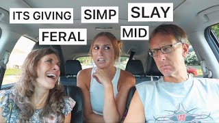 QUIZZING MY PARENTS ON POPULAR SLANG TERMS [upl. by Amil]