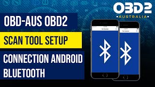 OBDAUS OBD2 Scan Tool Setup Connection Android Bluetooth [upl. by Callan]