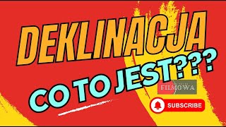 Deklinacja  co to jest rzeczownik [upl. by Alle]