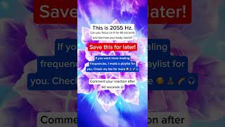 🔥 Brave Enough to Dive Deep into 2055Hz Show Us You Can Last 60 Seconds [upl. by Akili279]