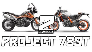 KTM 790 Adventure engineswap to Duke 890 R project789t [upl. by Eelam347]