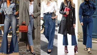 PANTALONES JEANS y MEZCLILLA en TENDENCIA de MODA 2025 [upl. by Apps]