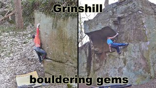 Grinshill Grind  bouldering gems from 6C  7A [upl. by Dieter613]