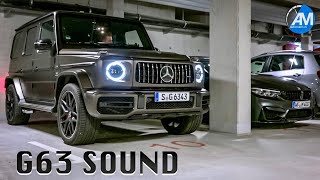 2019 MercedesAMG G63  DRIVE amp SOUND [upl. by Eimorej]