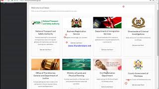 How A to register ecitizen and apply for driving license [upl. by Adon]