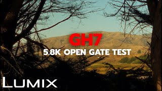 Lumix GH7 58k Open Gate Test Footage [upl. by Adniroc37]