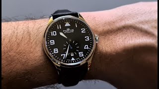 Unboxing Fortis Pilot Classic Seconds F6420004 [upl. by Eric]