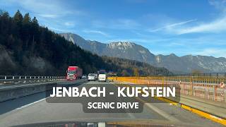 Jenbach  Kufstein  Scenic Alpine Drive  4k HDR Dolby Vision [upl. by Lahcar]