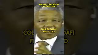 Mandelas Surprising Political Support [upl. by Ajan440]