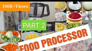 How to Use A Food ProcessorMoulinex Double Force MultiFunctions Food Processor28FunctionsTutorial [upl. by Vanna]