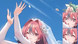 【Azur lane】USS Bremerton wedding dress【アズールレーン】ブレマートン ケッコン衣装 追加ボイス【アズレン】【碧藍航線】布雷默頓 婚紗 語音 [upl. by Eisenstark566]