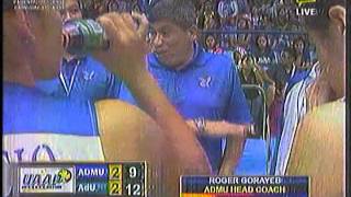 AdU vs ADMU Season 75 012013 13 [upl. by Clayborne]