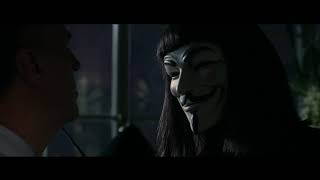 V Catches Creedy and Makes Him a Deal  V for Vendetta 2005  Movie Clip HD Scene [upl. by Lark]