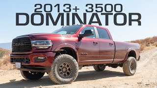 2013 Ram 3500 Carli Suspension Dominator System [upl. by Eak682]