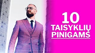 10 TAISYKLIŲ PINIGAMS PRITRAUKTI [upl. by Middle]