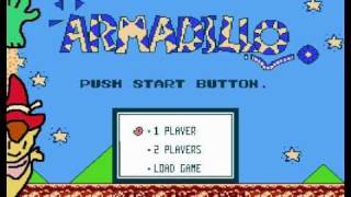 Armadillo NES FC Playthrough Part 01  World 1 Texas [upl. by Koffman]