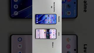 Realme Narzo 60 Pro 5G vs Lava Blaze X Speed Test highlight [upl. by Nylrahs]