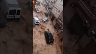 إعصار إسبانياإعصار فالنسيا ispanya Floods in Valencia Spainمغاربة في فالنسيا [upl. by Ahselrac978]