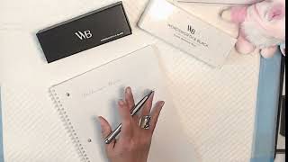 Wordsworth and Black Mechanical Pencil Graphite Lead Stunning Luxury Metal Pencil Beautiful Excel [upl. by Lyrej]