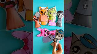 Incredibox Sprunki Oren amp Vineria Fall in Love  Wenda Rescue Pinki Squishy Paper  Ghes Handmade [upl. by Tamaru]