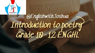 poetry terms for high school students [upl. by Colas]