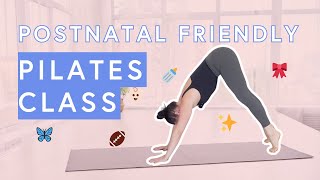 20min Postnatal Class with NO PROPS [upl. by Yonatan]